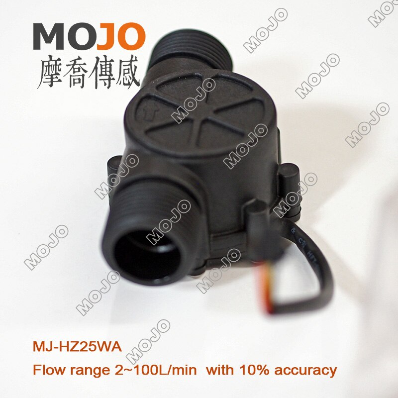 Flow Meter MJ-HZ25WA 10%Accuracy G1''inch hall water flow sensor