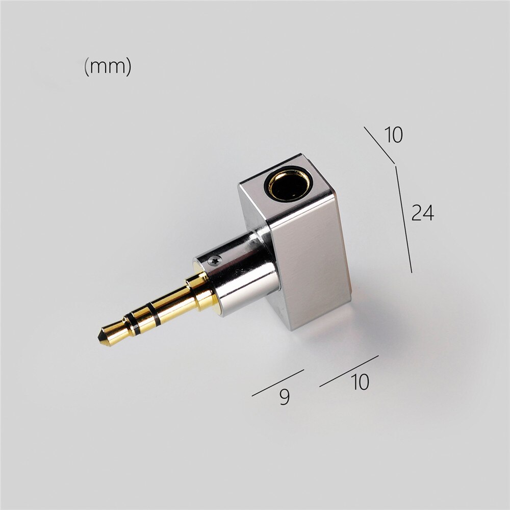 Uniwersalny Adapter DJ44B / DJ44C 4.4mm Złącze Żeńskie do 2.5/3.5mm Męskie