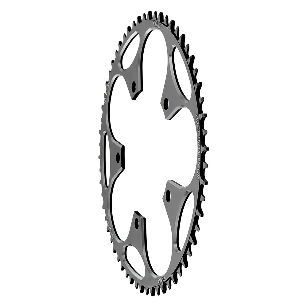 VXM-plato de estrella ancha y estrecha para bicicleta de carretera, corona delantera de 5 pernos para bicicleta plegable, 110, 130, BCD, 36T, 38T, 40T, 42T, 46T, 50T