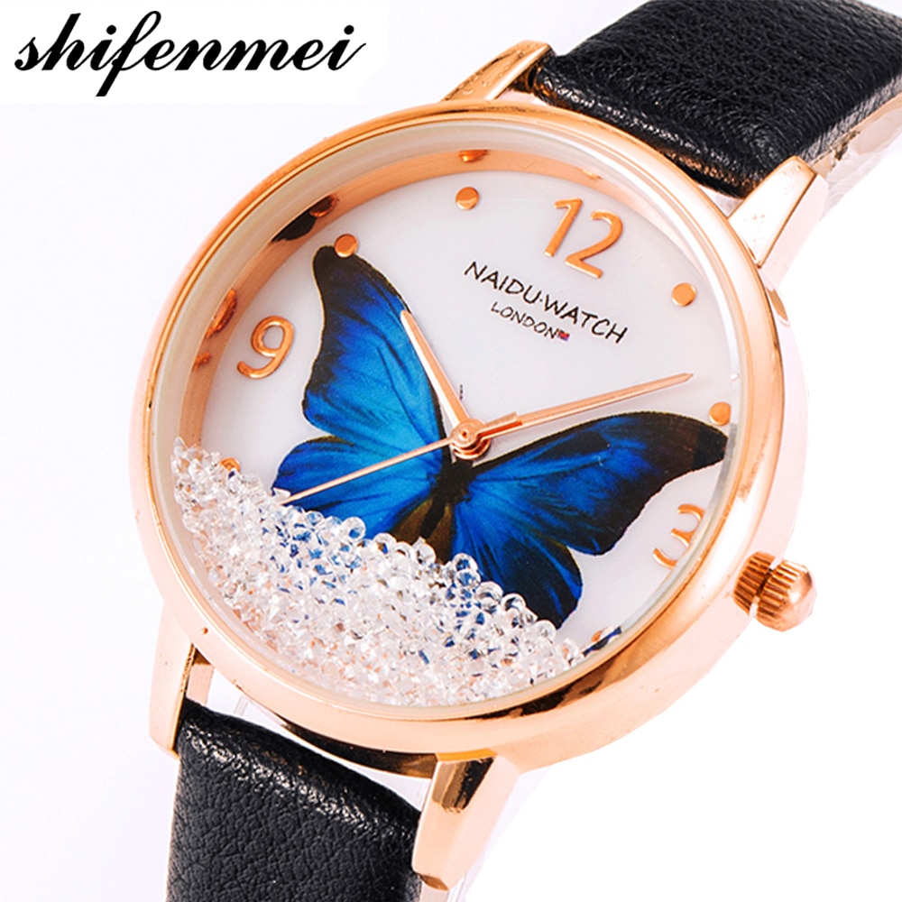 Shifenmei dameshorloge roségoud dames mesh riem ultradunne montre femme relojes para mujer luxe polshorloges