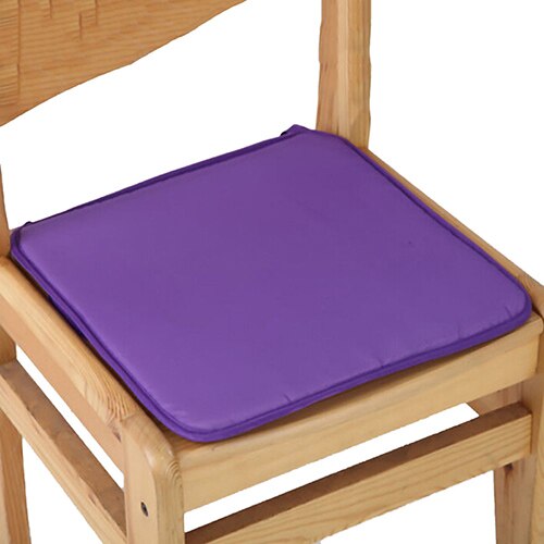 40*40cm supermyk pute til stolpute lenestol, antiskli sofa dekorativ setepute stol firkantet setepute: Lilla