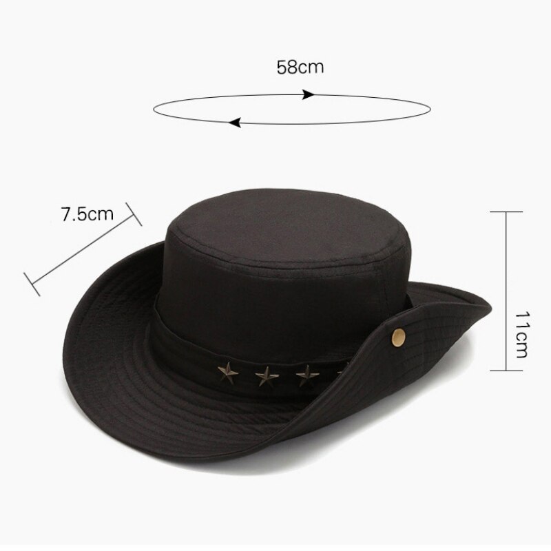 Gorro de pescador con visera ancha para hombre y mujer, sombrilla de ala ancha, impermeable, portátil, para exteriores, para la cabeza, correa para barbilla ajustable, para Golf y senderismo