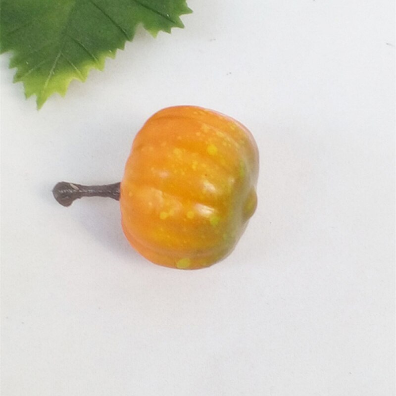 Simulation Mini Foam Pumpkin DIY Crafts Halloween Party Decoration Scene Layout Materials