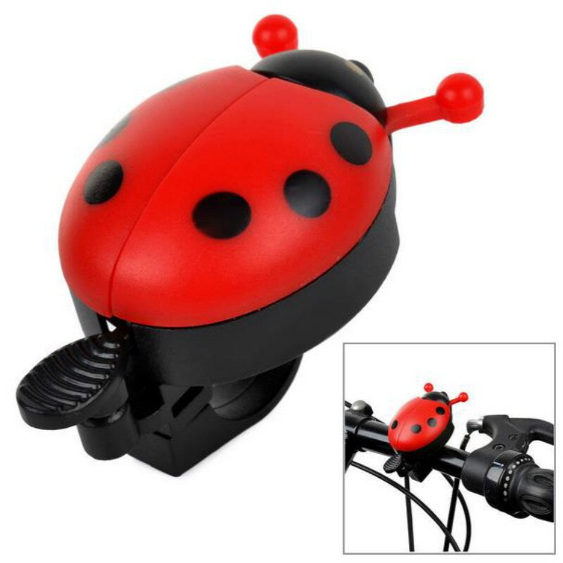 Fietsbel Ring Kever Cartoon Fietsen Bell Mooie Kids Lieveheersbeestje Bell Ring Voor Bike Rijden Hoorn Alarm Fiets Accessoires