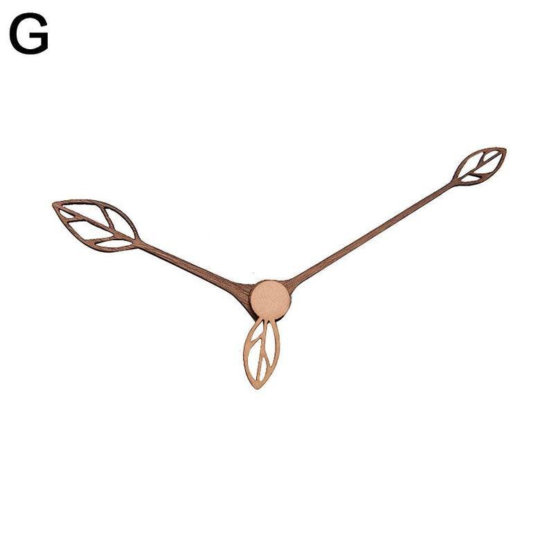 1pcs Wooden Pointers DIY Wall Clock Hands 10-12 Inch Clock Walnut Wood Needle Quartz Clock Replace Part Accessories