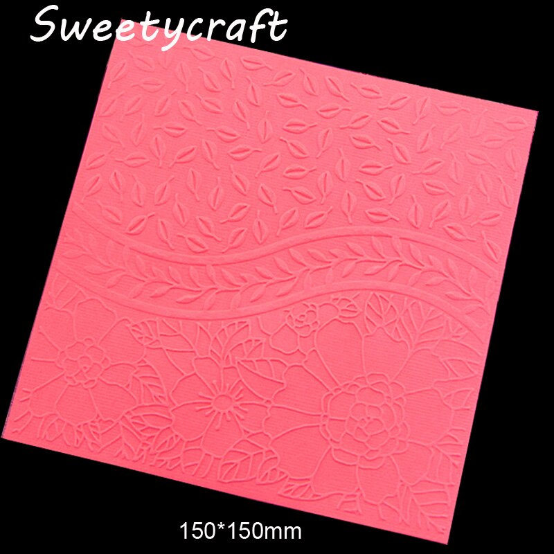 Embossing Folder Peony Flower Scrapbooking Plastic Embosser Folders for Card Making Supplies Album Wedding Paper Crafts Decor