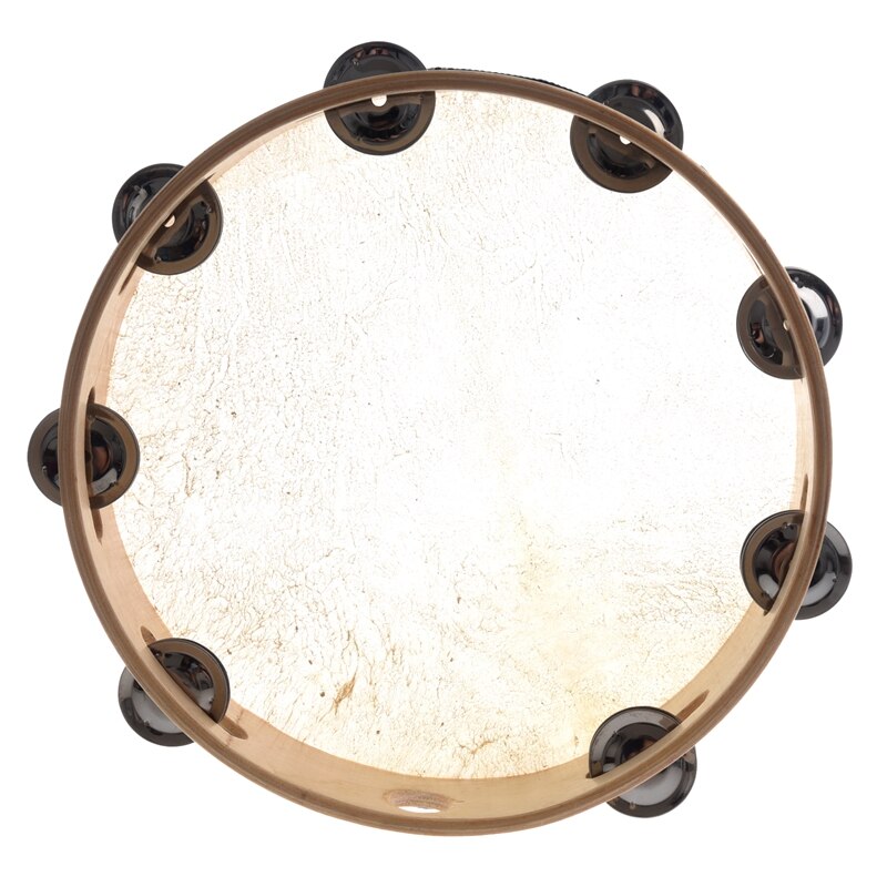 10 " muzikale tamboerijn tamboerijn trommel ronde percussie voor ktv feest