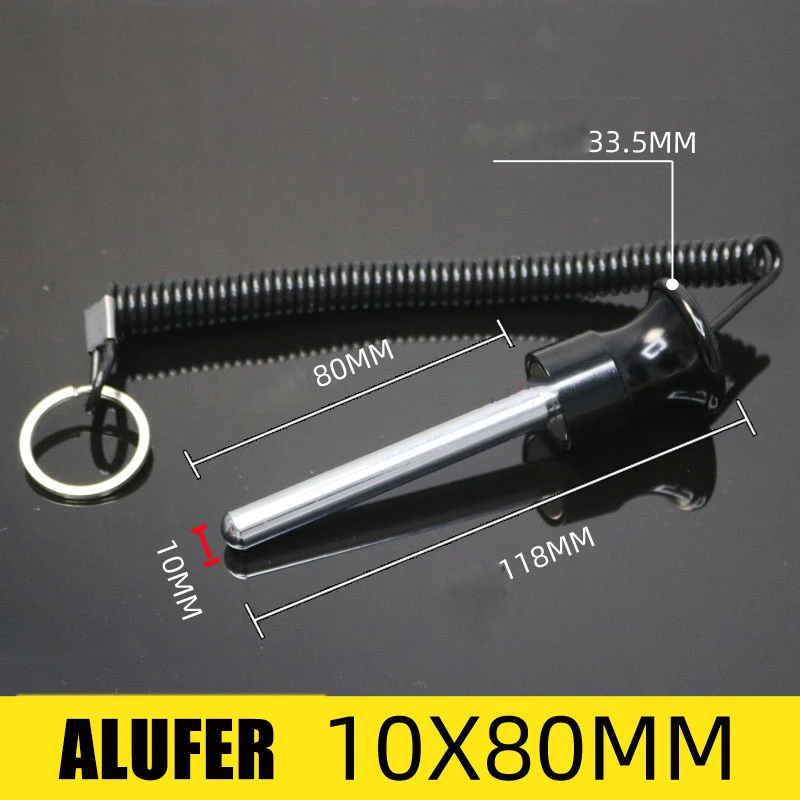 Magnetische bout Gym krachtapparatuur Gewichtsplaat Aanpassing Riemlijn Magnetische plug Pin Hoofd Fitnessapparatuur Accessoires