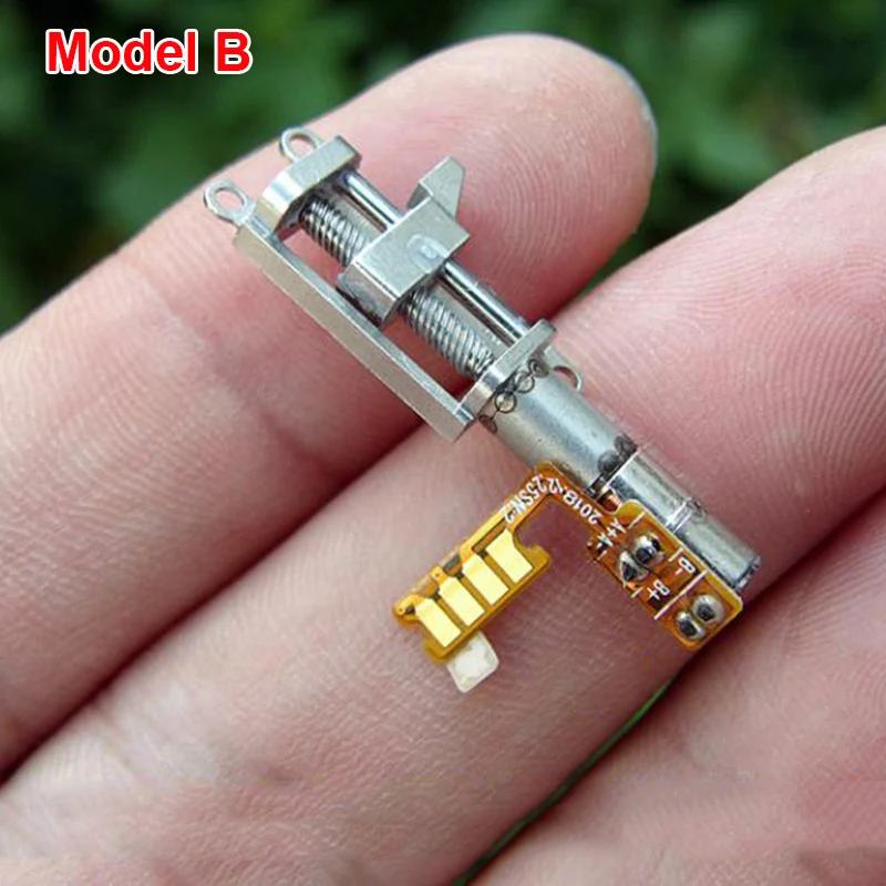 Micro Mini 4mm/5mm Precisie Planetaire Versnellingsbak Gear Stepping Stappenmotor Lineaire Schroef Metalen Glijmoer camera Lifting Actuator