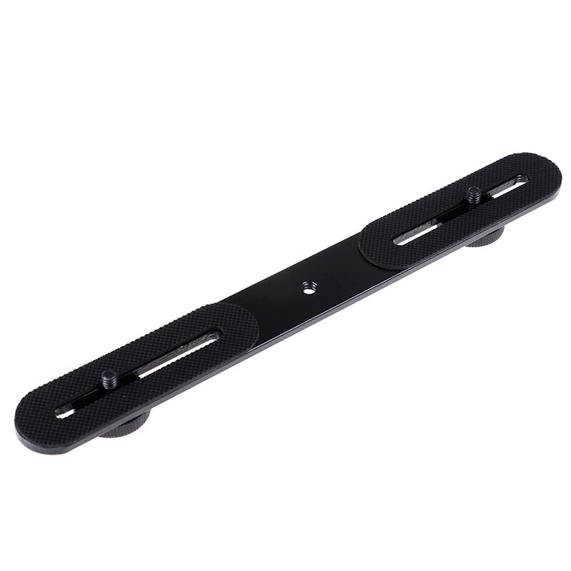Trípode con tornillo 1/4 para estudio, soporte de luz para cámara, accesorios para Flash Dual