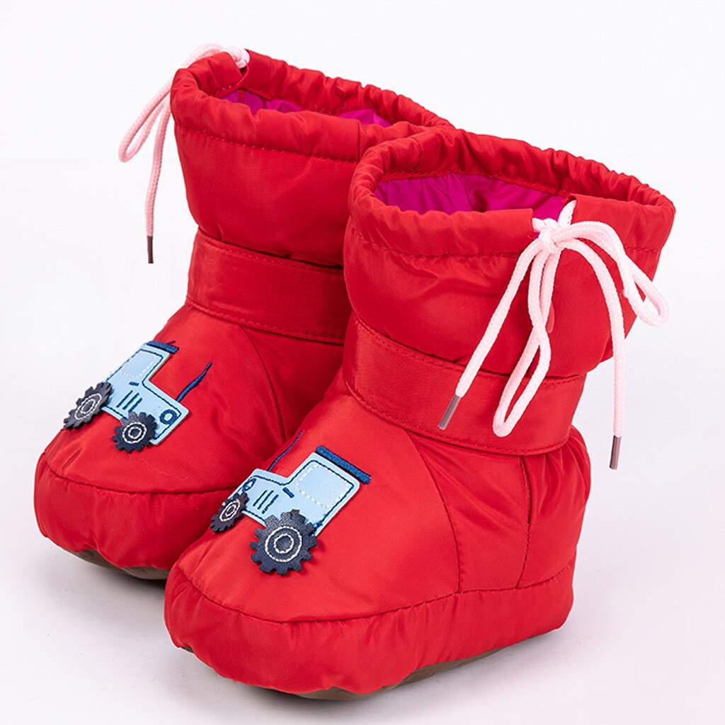 Kids Meisjes Jongens Schoenen Peuter Baby Herfst Cartoon Footgear Baby Front Schoenen Pasgeborenen Winter Warme Laarzen Schoenen Wieg Schoenen