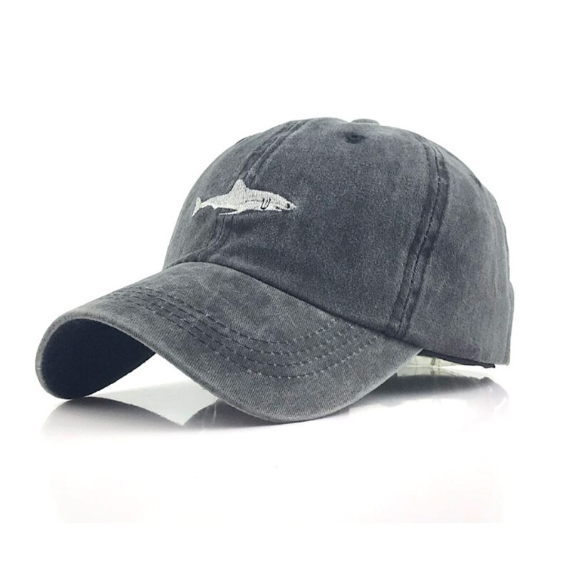 Frühling und Herbst Tier Gewaschen Baumwolle Baseball Cap mit Whale muster Erreichte Bestickt brief Dad Hut für Männer Frauen Gorras: 03