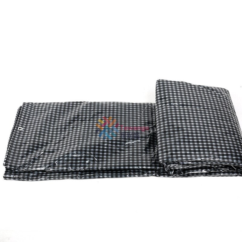 Szklarnia rolnicza czarno-biała siatka folia przezroczysta zagęścić deszczoodporna plandeka PE ogrodowa markizy przeciwsłoneczne