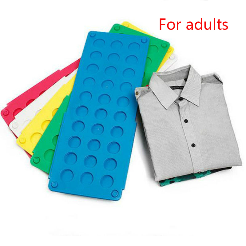 Adult Magic Clothes Folder T Shirts Jumpers Organiser Fold Save Time Quick Clothes Folding Board Clothes Holder
