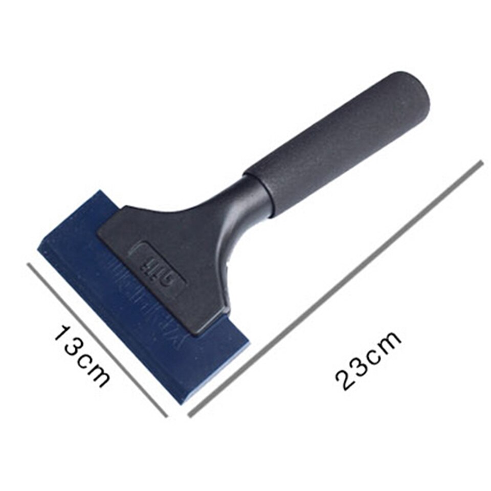 Imported Reinforced Plastic Pro Power Squeegee Aluminum long handle dichotomanthes scraper with Blue Max Rubber blades QH-02T