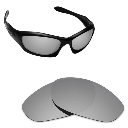 ToughAsNails Gepolariseerde Vervanging Lenzen voor Oakley Monster Dog Frame-Rassen: Metallic Silver