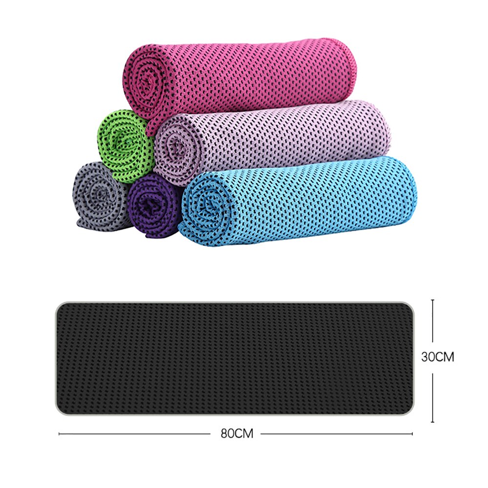 Microfiber Sport Handdoek Snelle Koeling Ice Gezicht Handdoek Sneldrogende Strand Handdoeken Zomer Blijvende Instant Chill Handdoeken Voor Fitness yoga