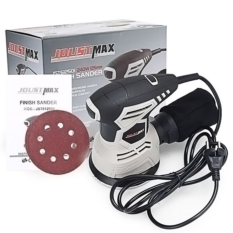 Woodworking Tool 220V Electric Wood Sander Machine Orbital Metal Polisher Sander Paint Grinder DIY Power Tools Grinding Machine