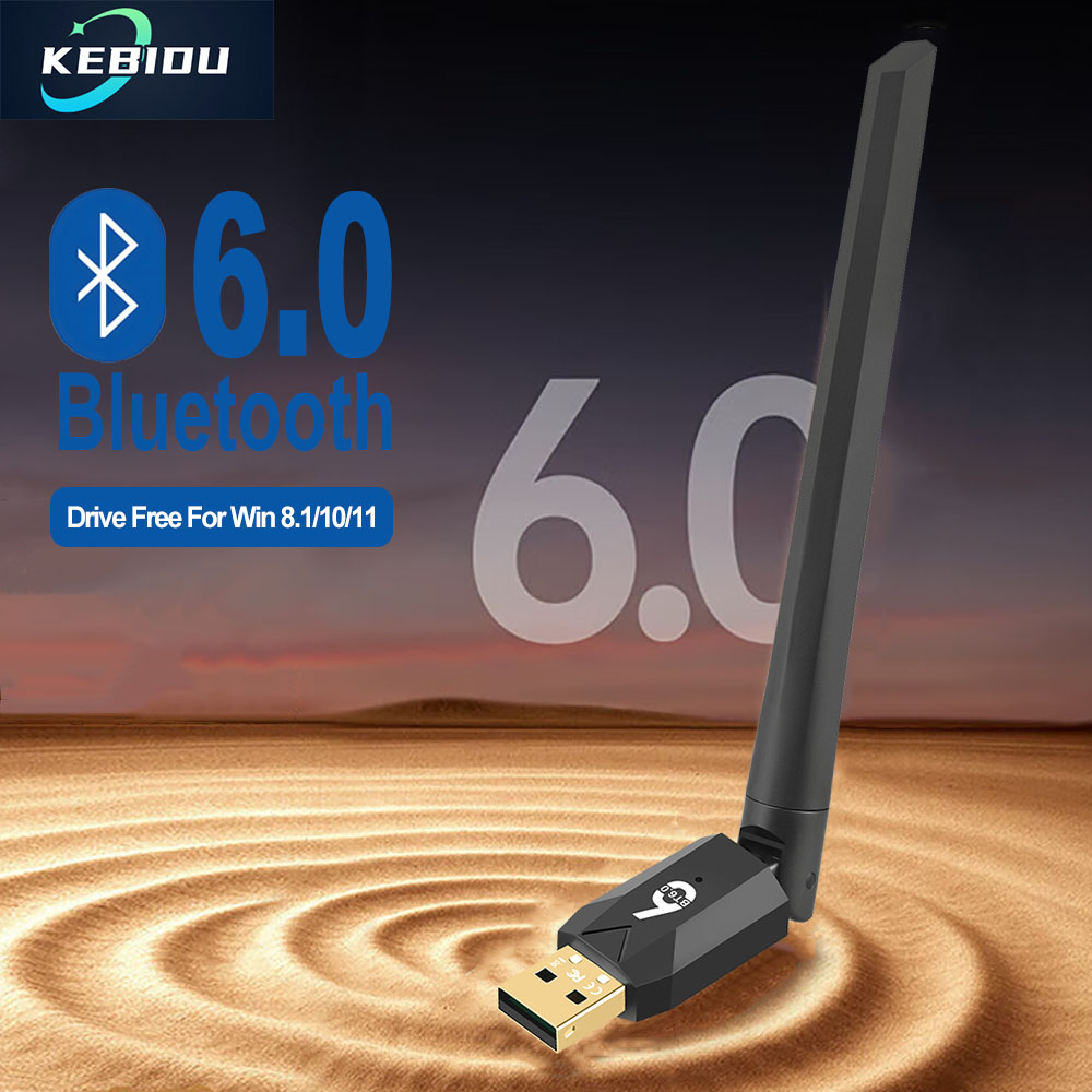 200 Meter Bluetooth Adapter USB Bluetooth 6.0 Dongle for PC Speaker Wireless Mouse Keyboard Music Audio Receiver USB Transmitter