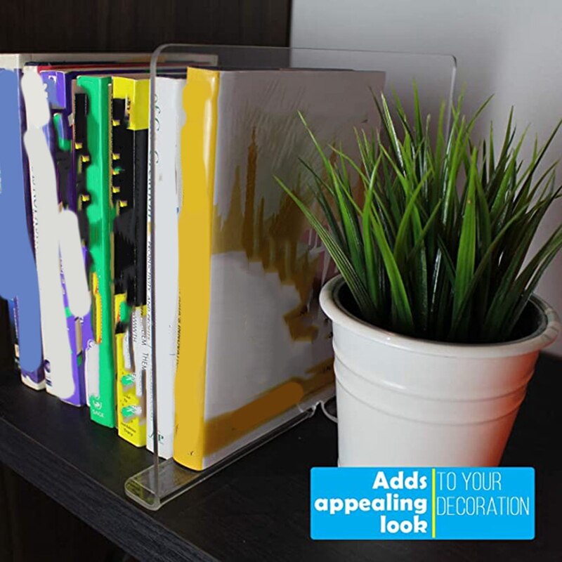 4Pcs Shelf Dividers, Closet Organization and Storage, Organizers Shelves, Sturdy and Anti Slip with Removable Nano Tape