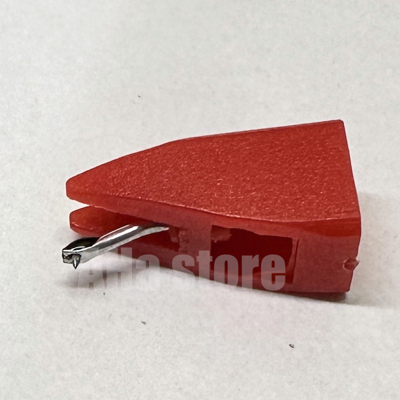 Ersättningspenna med diamantpatron för ortofon  om 5e om10 super, omp, omt, odt, lm™, smb och sg: Röd