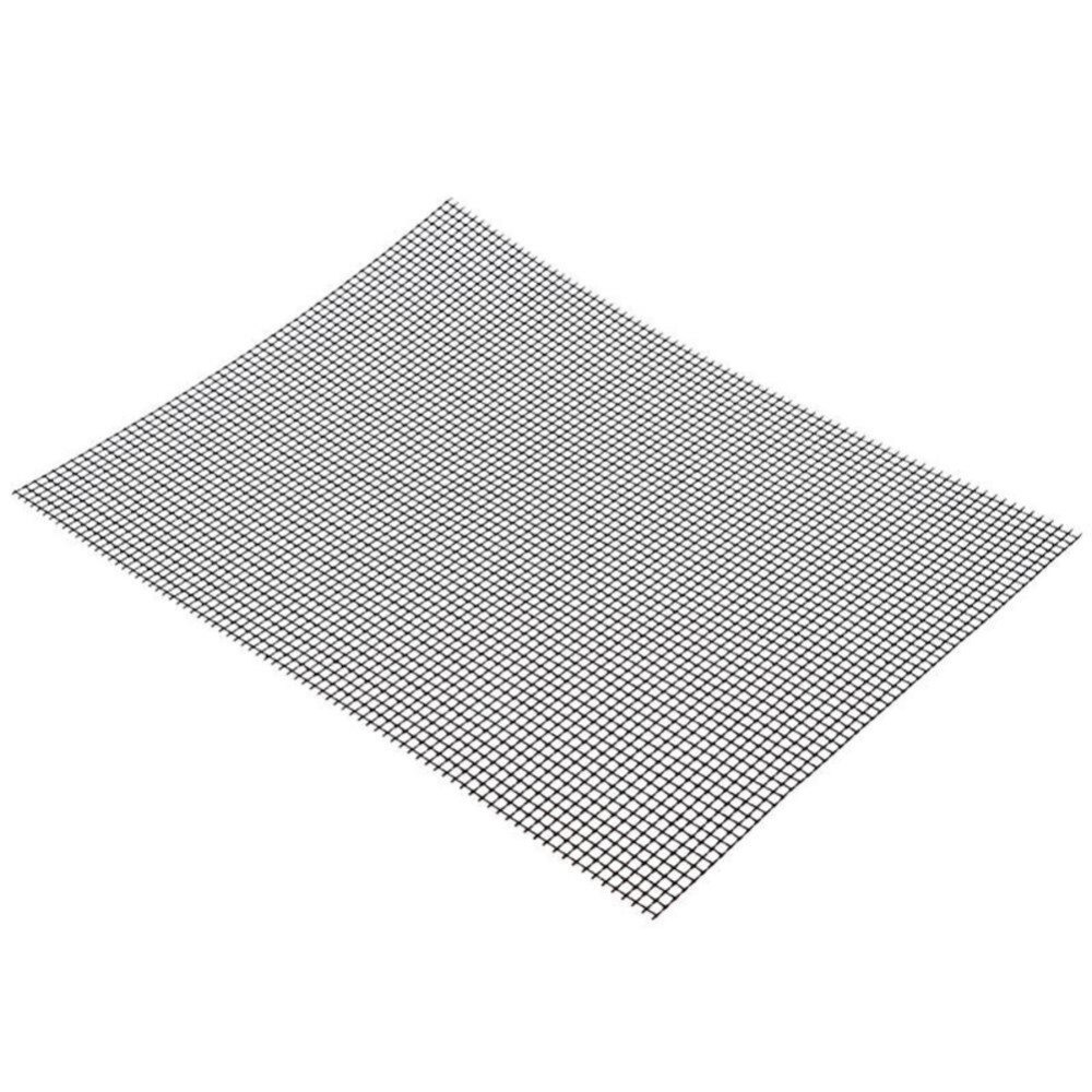 BBQ Grill Mesh Mat Teflon Reusable Sheet Resistant Non-Stick Barbecue Bake Meat Barbecue Supplies Fish Vegetable Smoker Mats