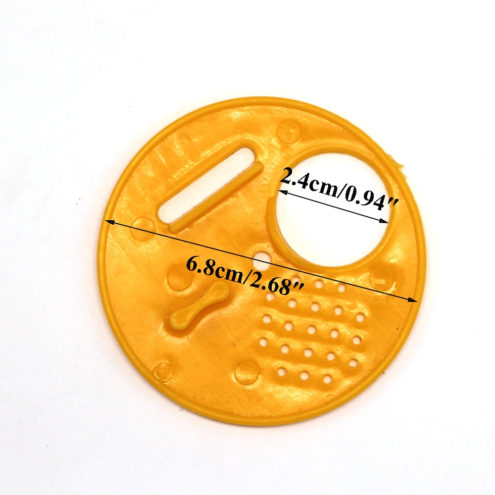 120PCS Single Bee Exit Hive Vent Plastic Beehive Door Round Entrance Ventilation Gate Nest Tools Apiculture Beekeeping Supplies