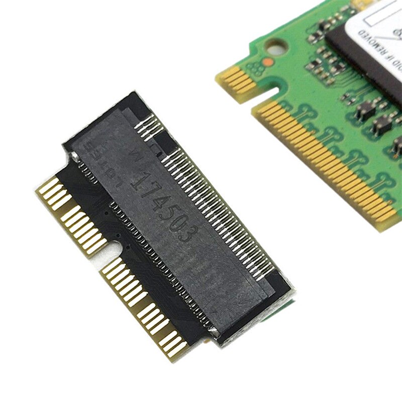 1x pci-e x4 m.2 ngff para cartão adaptador ssd para macbook air a1465 a1466 a1398 a1502