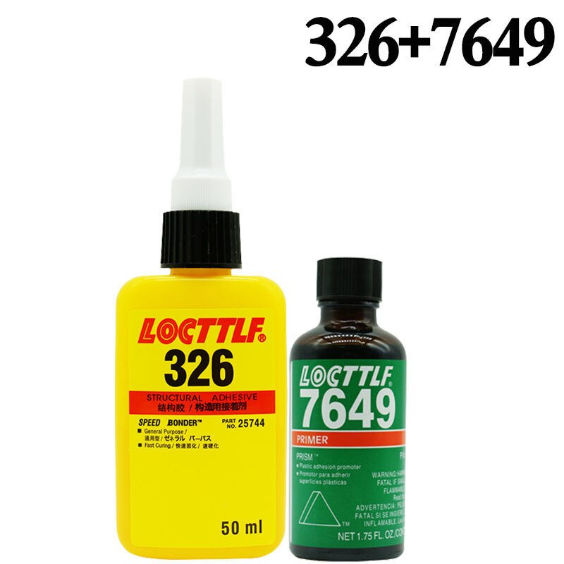 Imán estructural Locttlf 326, adhesivo metálico de 50ml, adhesivo estructural acrílico para altavoces de acero magnético,: 326 7649