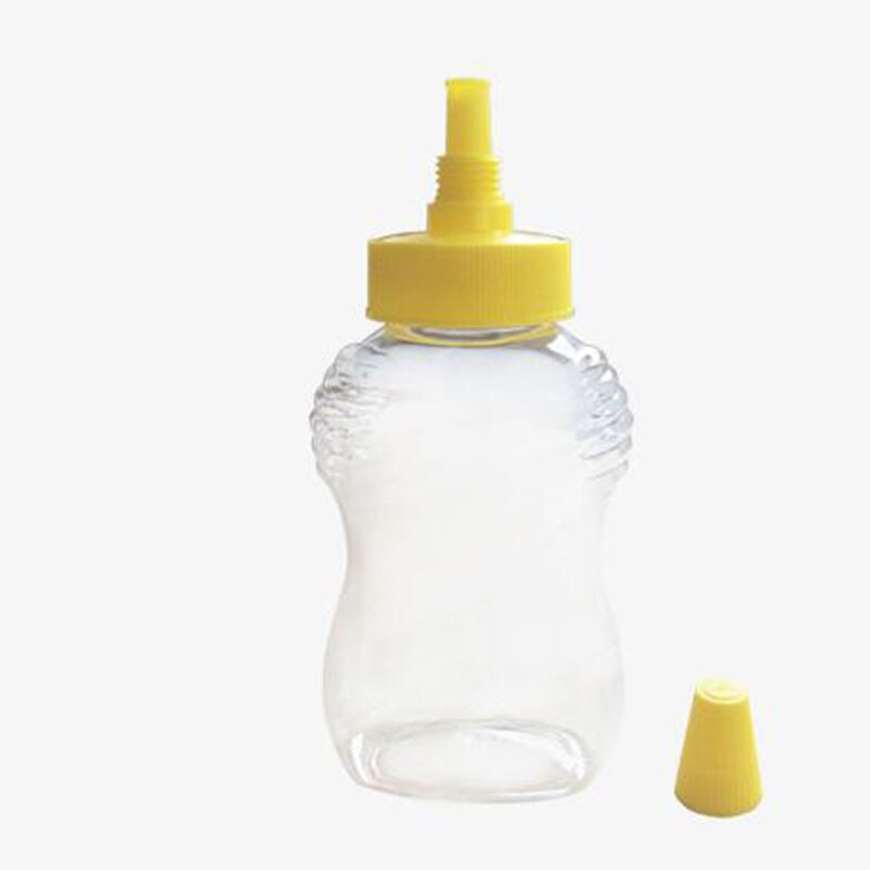 3Pcs Bijenteelt Gereedschap Transparante Plastic Verpakking Honing Flessen Lege Gedroogde Snoep Sample Verpakking Containers
