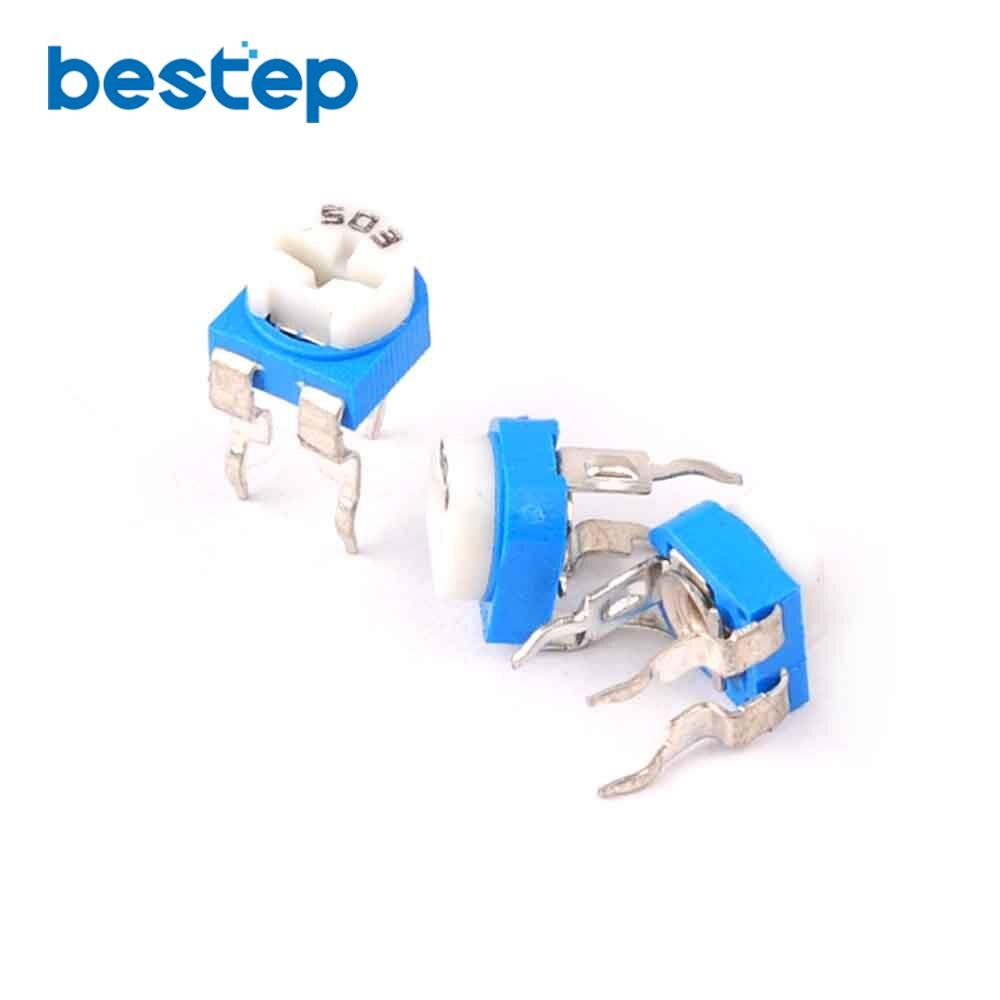10PCS Trimmer Potentiometer RM065 RM-065 50Kohm 503 50K Trimmer Resistors Variable adjustable Resistors