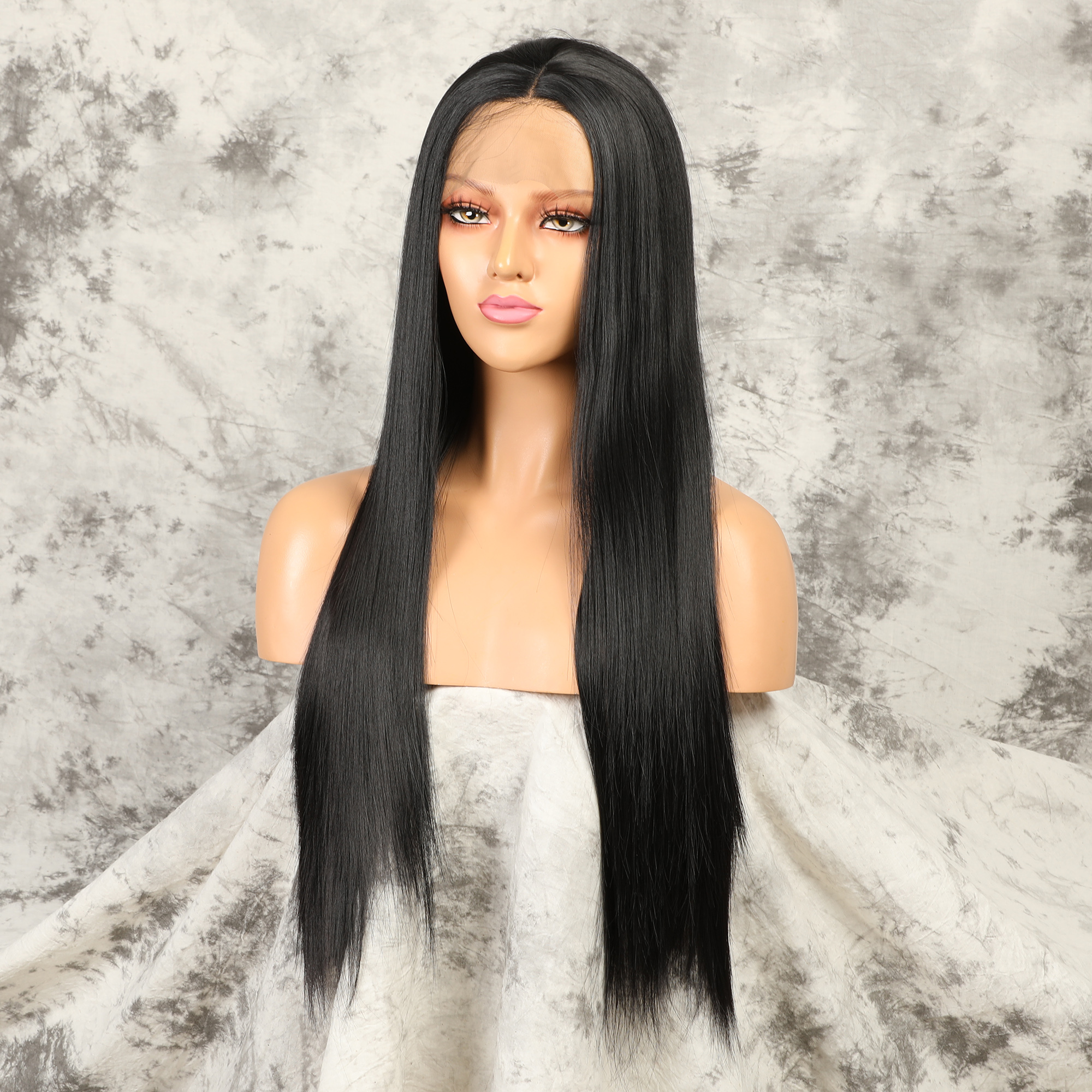 Synthetic straight lace front wig hd lace wigs glueless lace front wigs for women