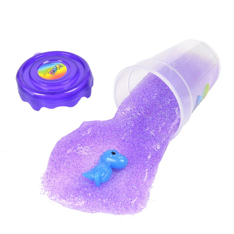 Magic Schudden Slime Polymeer Klei Diy Maken 80Ml Kristal Modder Speelgoed Met Doos Voeg Water Slime Kit