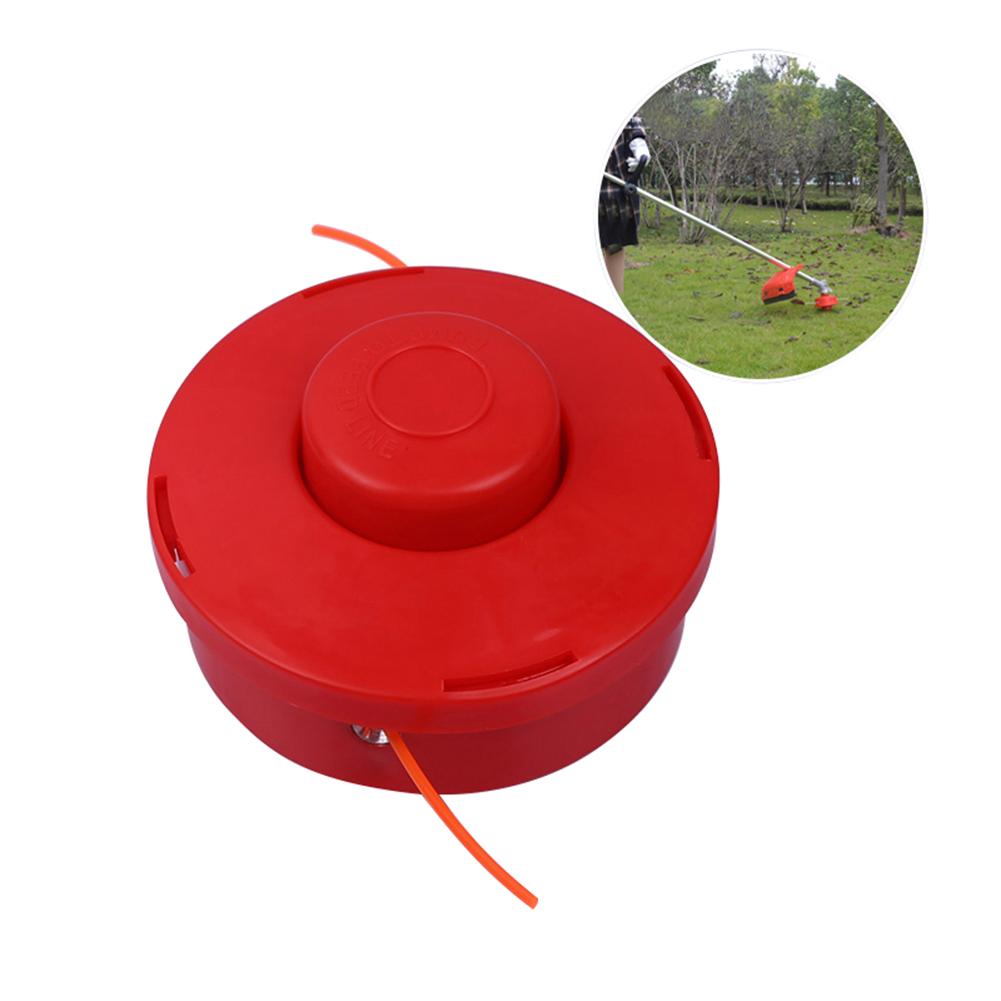 12x7cm Nylon Line Coil Grass Trimmer Head Garden Strimmer Lawn Mower Mounting Weeder Garden Mounting Accessory