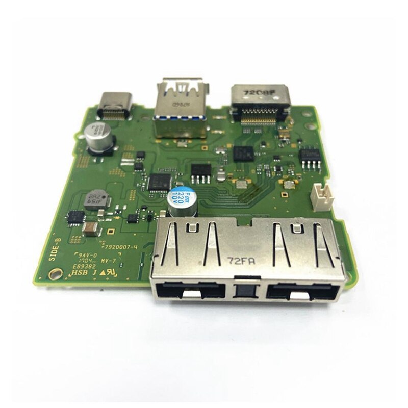Para Nintendo Switch reemplazar la placa base de carga Reparación de placa partes cargador HDMI carga Dock