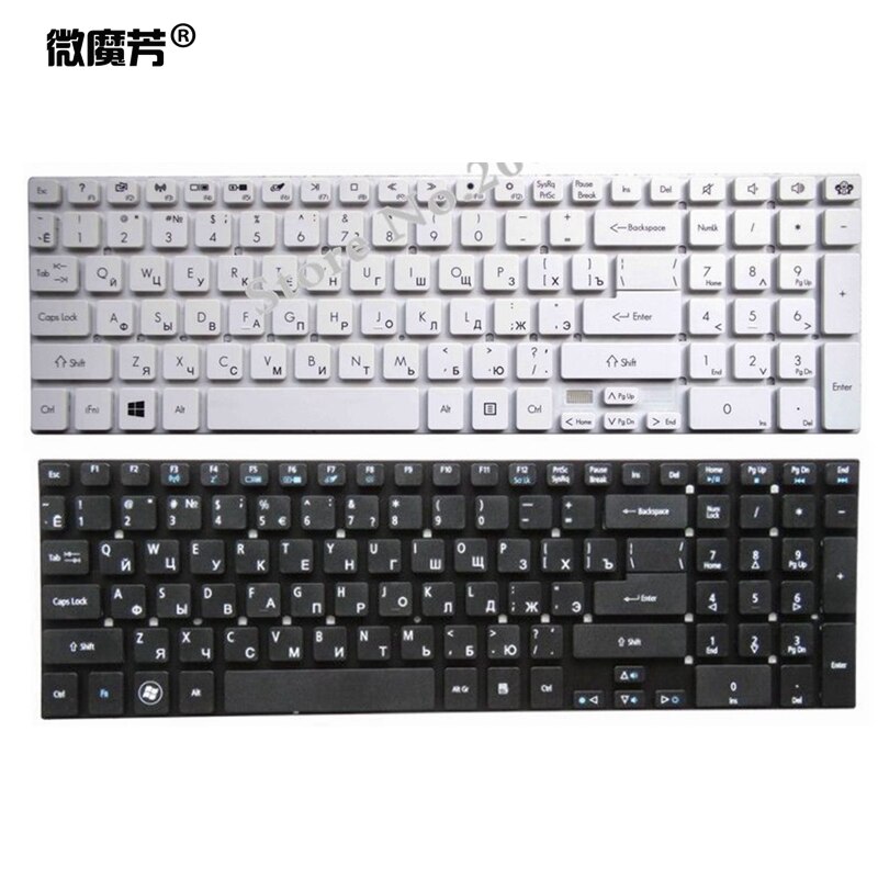 Russian/RU laptop Keyboard for Packard Bell EasyNote TV43HC TV43HR TV44HC TV44HR TV43CM TV44CM TV11HC MP-07F36D0-528