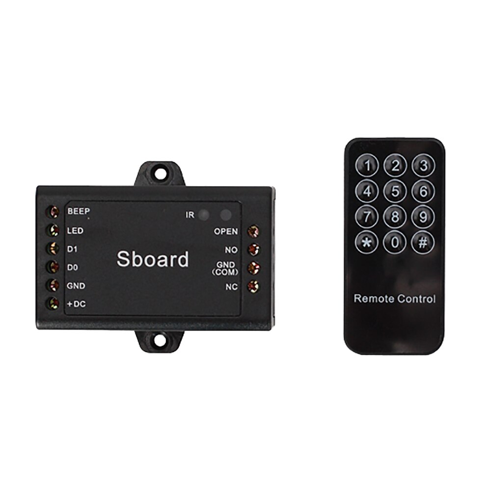 Sboard Mini Single Door Access Control Board Wiegand 26~37 Bits Output 1000 users user data can be transferred