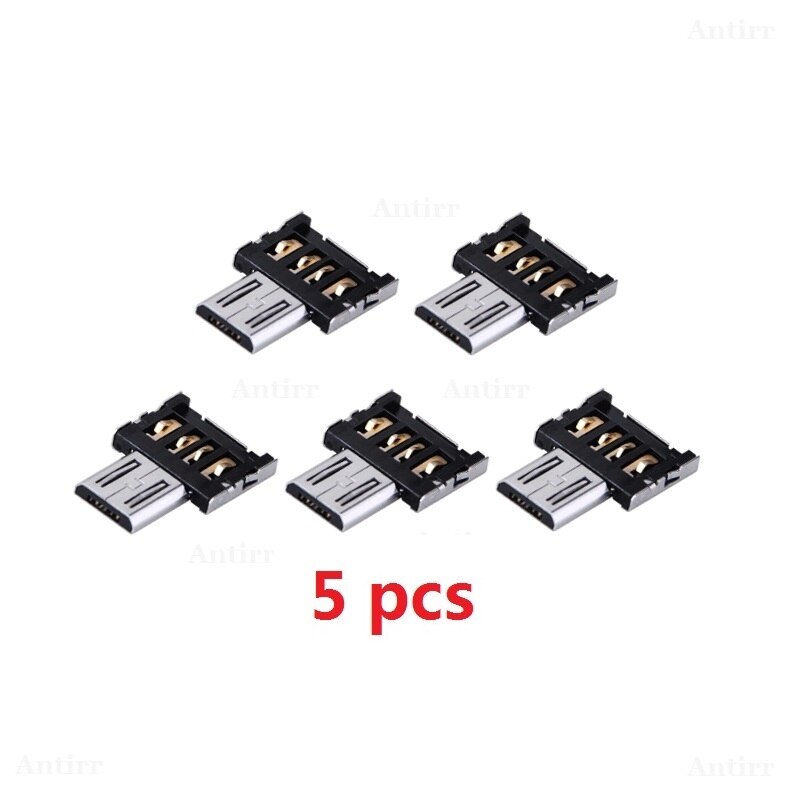 5Stck OTG Mikro USB Typ c USB-C zu USB Adapter Typ-c DATEN Kabel Konverter Für Xiaomi Huawei samsung Maus usb-Stock: 5Stck Mikro USB