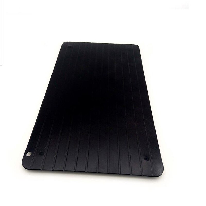 Transhome ontdooilade 23 x 16.5cm diepvriesproducten vlees fruit snel ontdooilade bord ontdooien keukengadget gereedschap