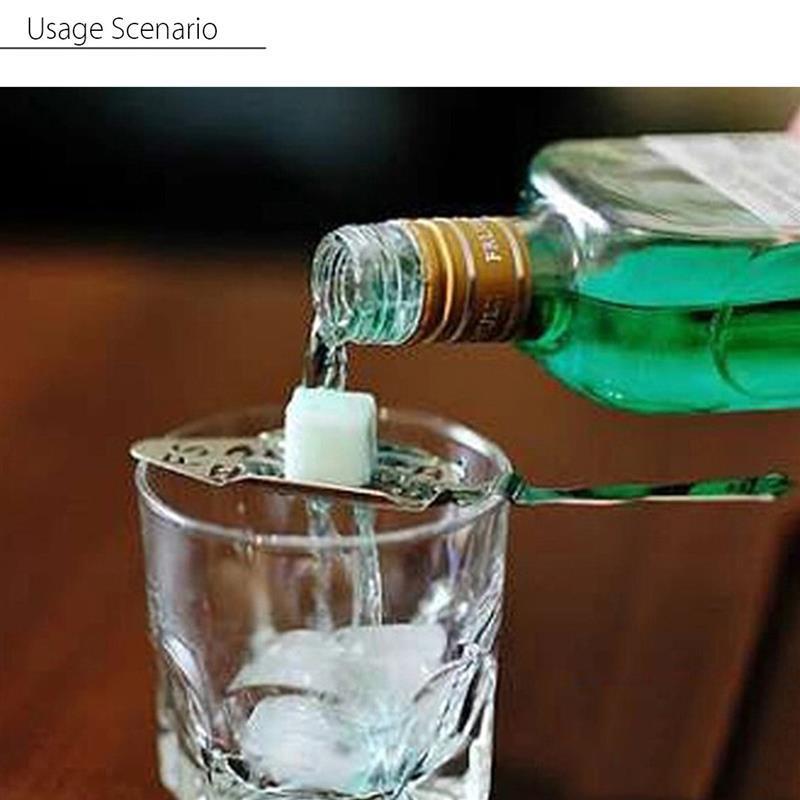 Cuillère à Absinthe en acier inoxydable accessoires pour vin ustensiles de Bar à Cocktail