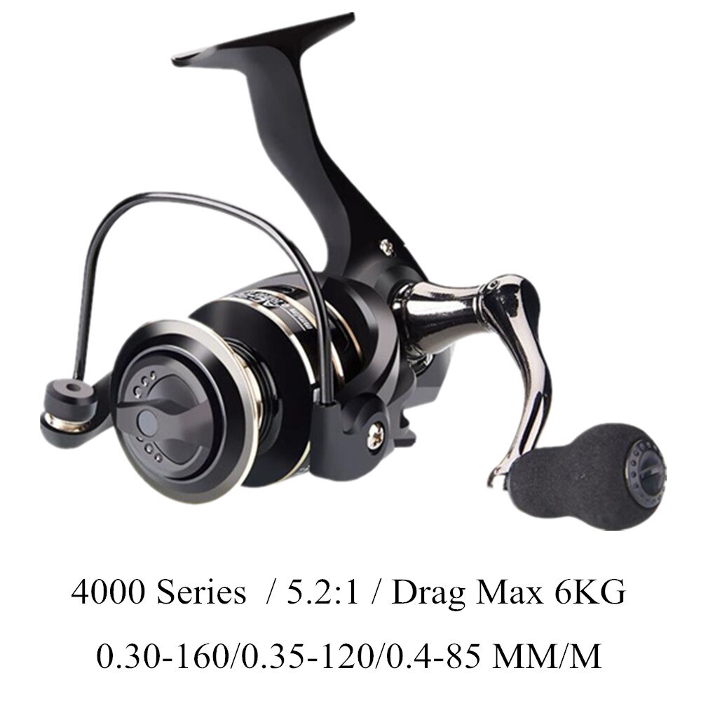 Fishing Rod and Reel Combos Full Kits, Spinning Fishing Gear Pole Sets with Line Lures Hooks Portable Case for Fishing