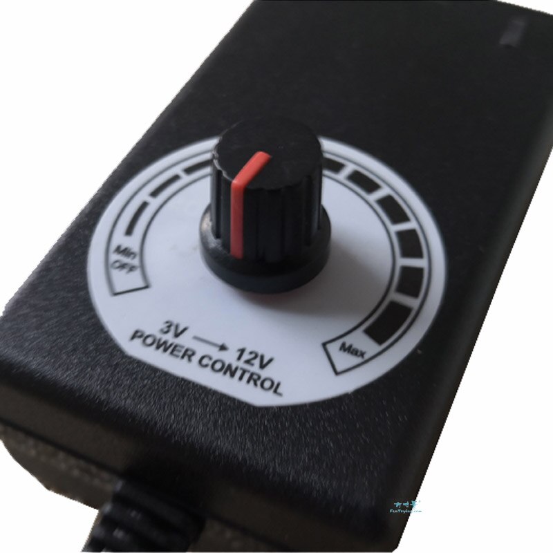 3-12V Verwisselbare Voeding, Met 6 Output Poorten./Railway Layout/Railroad Layout/Trein Layout