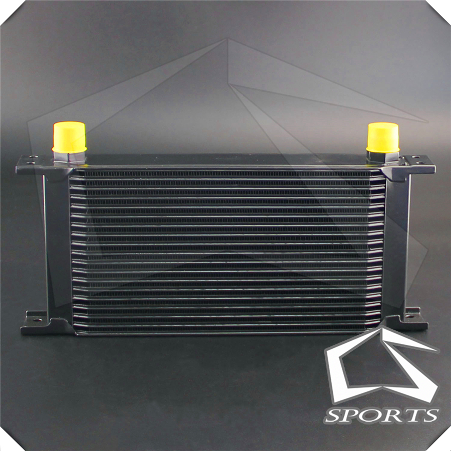 19 Row Alloy 10-AN Oil Cooler for Universal Cars AN10 Cooling System Powerful Turbo Series Direct Install