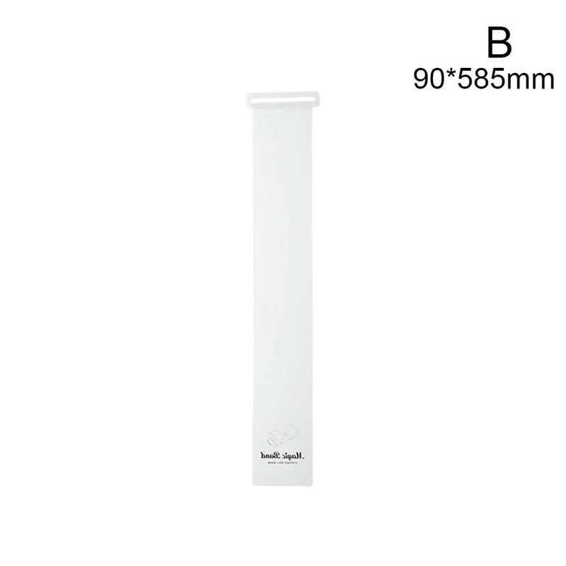 Kledingrol met zelfklevende banden voor het eenvoudig sorteren van broeken, opbergen van kleding en met overhemden, huishoudelijk reizen, kleding  f5 d 6: M