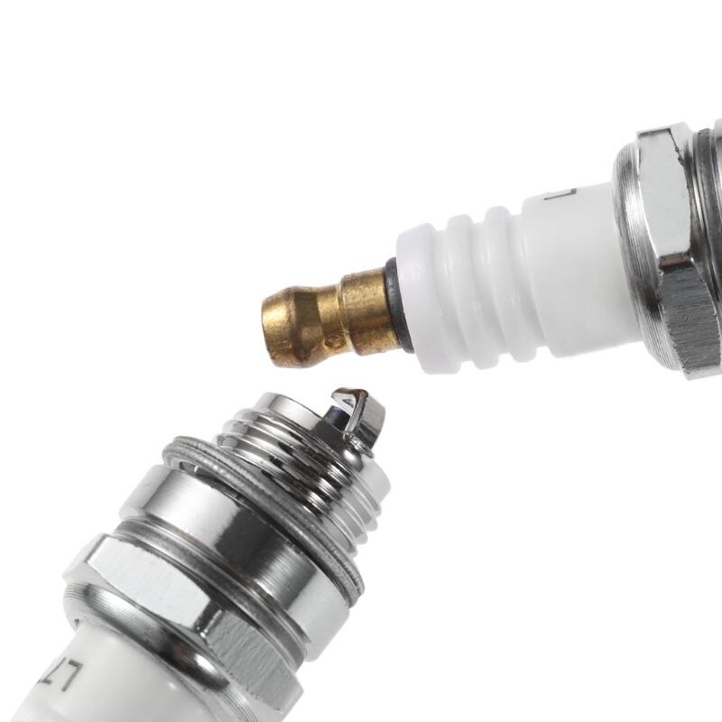 2 pièces 25cc 52cc 62cc tronçonneuse débroussailleuse bougie d'allumage pour moteur 2 temps N58A