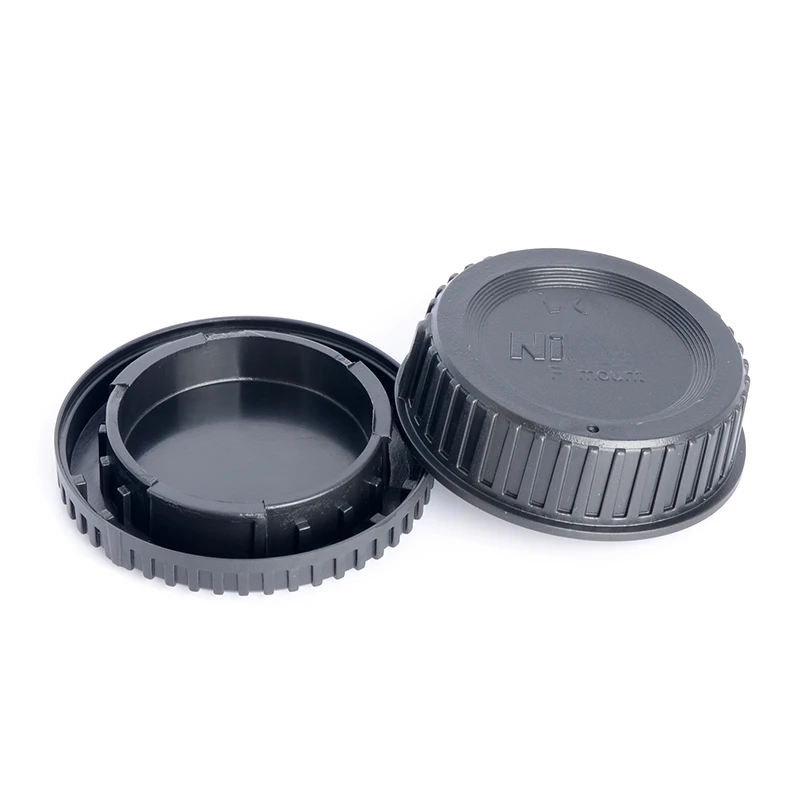 1SET for Nikon D5600 D5500 D3500 D3400 D780 D810 D850 D7000 D7100 D3200 D700 D800 body cover lens back cover: black
