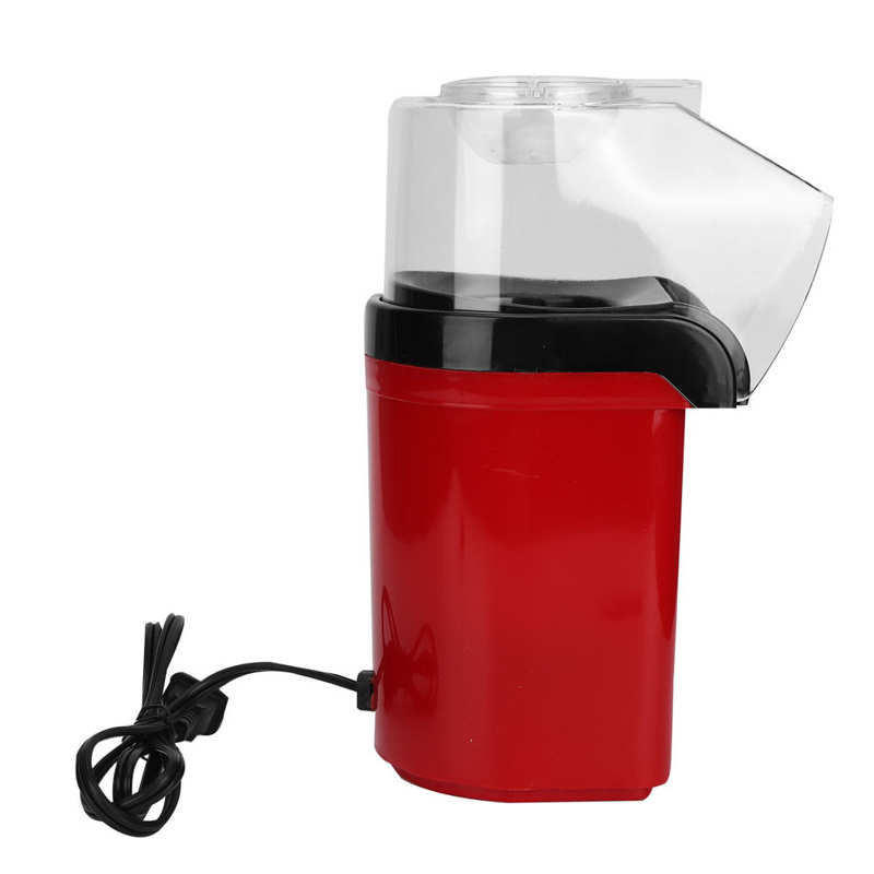 Mini Popcorn Maker Popper Fast Household Electric Automatic Popcorn Making Machine Red Household Kitchen Appliances