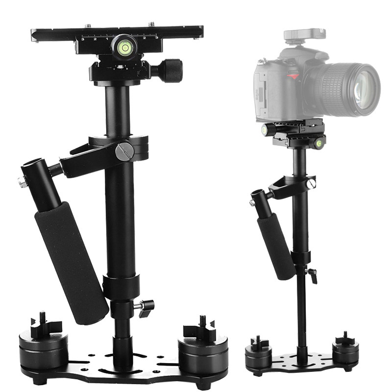 Estabilizador Steadycam de mano de aleación de aluminio S40 + 0,4 M 40Cm para Steadicam para Canon Nikon Aee cámara de vídeo Dslr