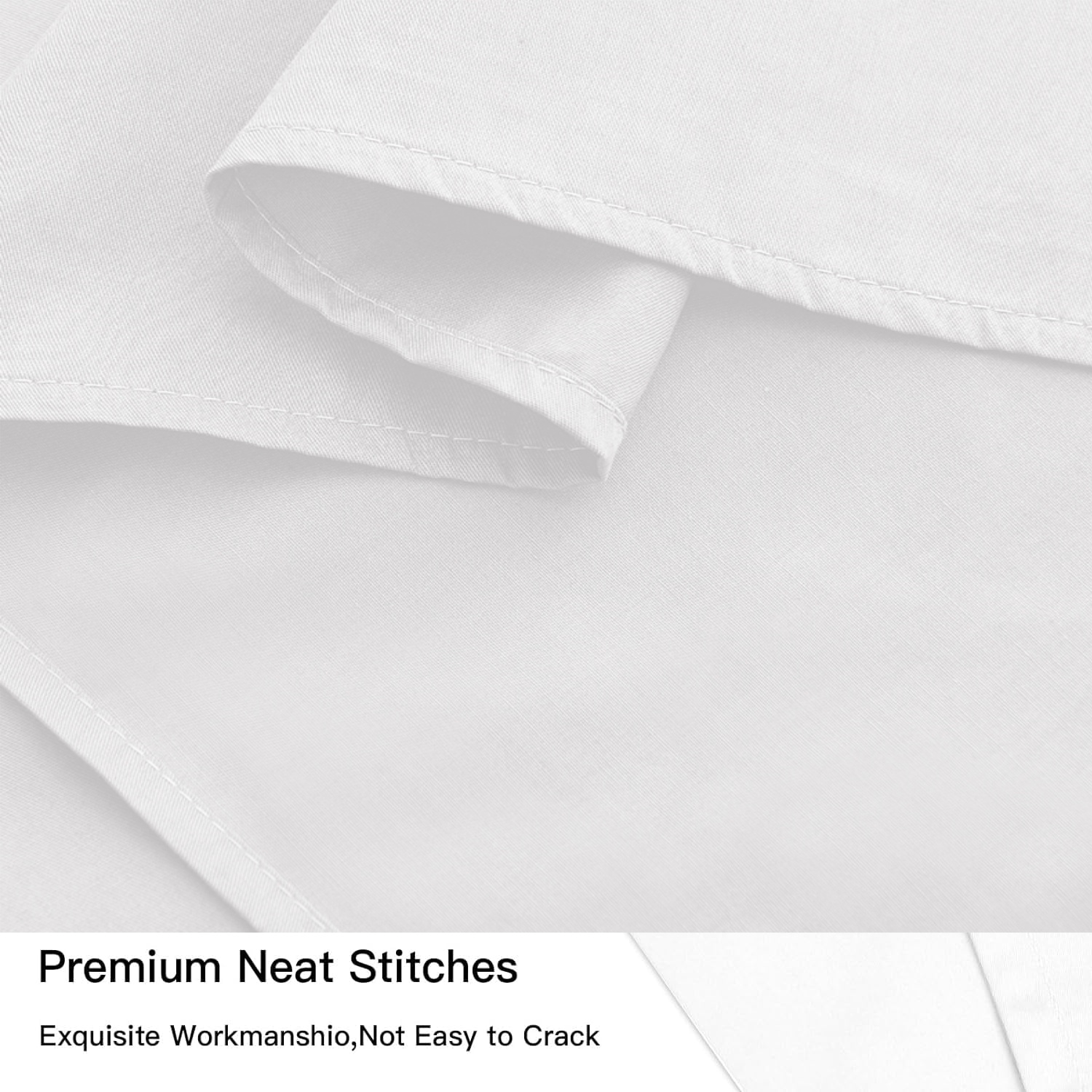 1 stk. sengetøj rent hvidt hotel sengetøj enkelt og dobbelt hjemmebrug