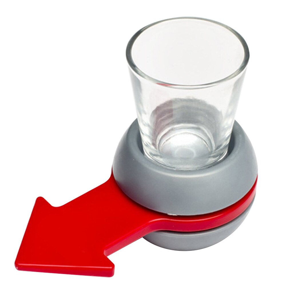 Een speelgoed een droom draai het shotglas drinkspel leuk feest, draaitafel speelgoed drinkspel met draaiend wiel barspellen